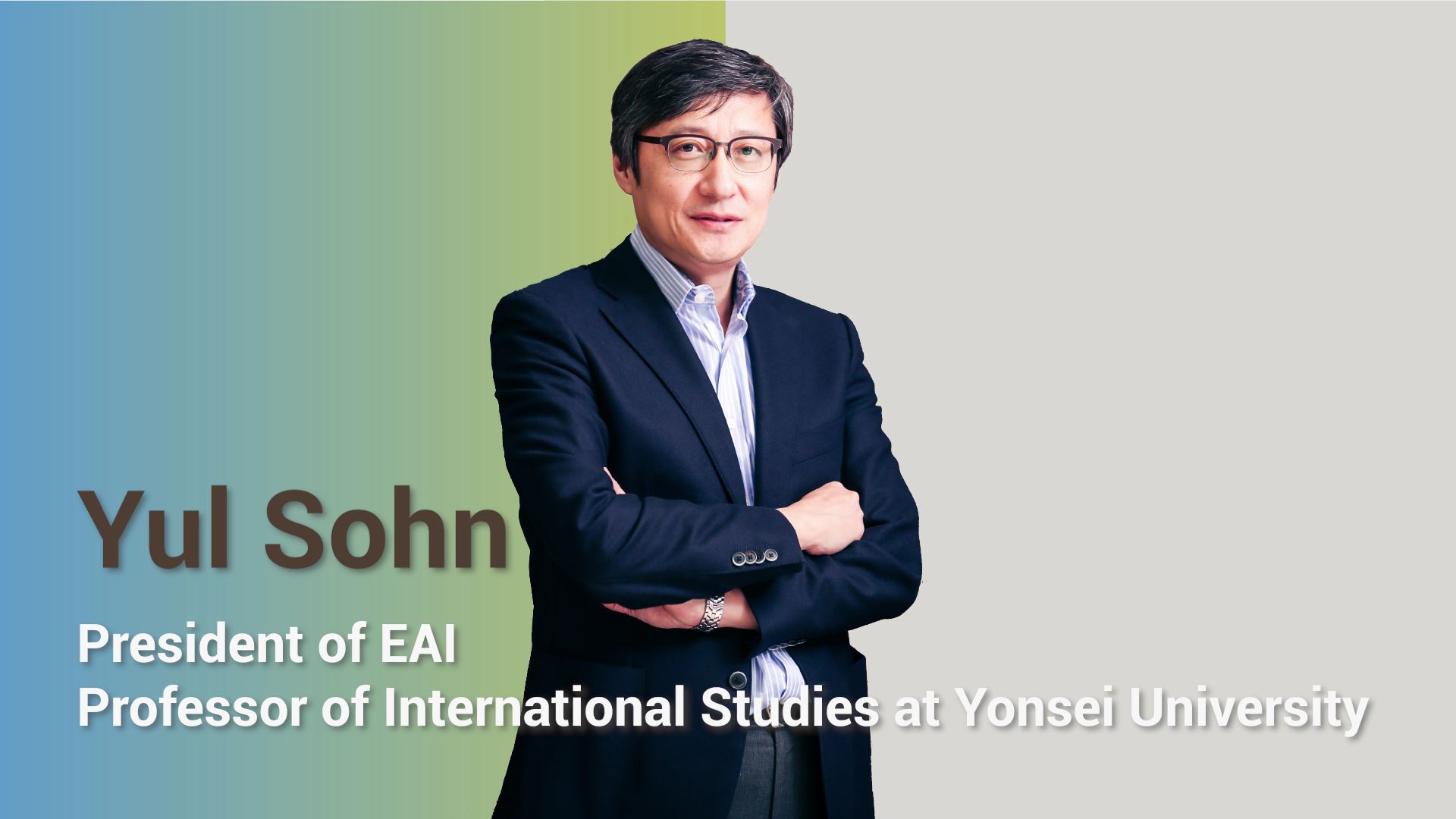 [Global NK Online Discussion] Opening Remarks by President of EAI(Yul Sohn)